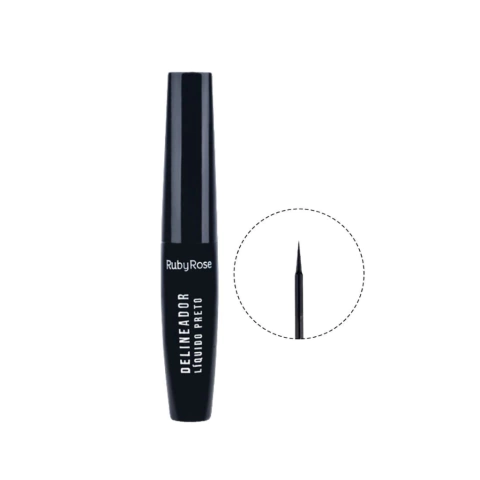 delineador líquido preto Ruby Rose - comprar online