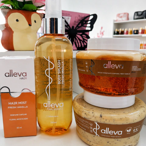 Kit 4 itens Vanilla - Alleva