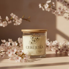 Vela Aromática Flor de Cerejeira 256g - comprar online