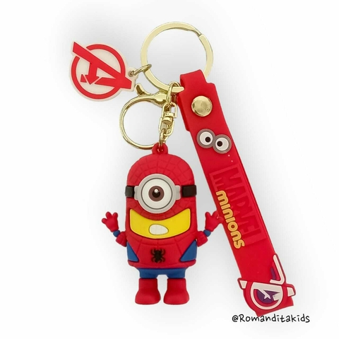 Llavero Minion Spider