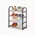 Sapateira Portátil Organizador 4 Prateleiras - PRETO - comprar online