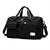 Imagem do Bolsa Mala Academia Esportiva Viagem Porta Tênis - PRETA