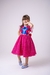 Vestido Tematicos Ysa Kids Lilo Stitch Pink Modelo 3