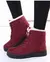 Botas femininas de pele quente botas de tornozelo para mulheres sapatos de inver na internet
