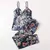 Pijamas femininos conjunto de pijama de duas peças conjunto de pijamas de seda - loja online