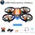 Imagem do Novo v8 mini drone 6k 4k1080p câmera hd drones wifi fpv altura de pressão ar m