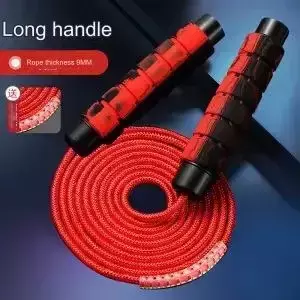 Corda de pular de velocidade, equipamento de ginástica para casa, exercício fi