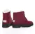 Botas femininas de pele quente botas de tornozelo para mulheres sapatos de inver