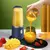 Multifuncional 2 copos portátil espremedor de frutas liquidificador 6 lâmina m - comprar online