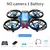Novo v8 mini drone 6k 4k1080p câmera hd drones wifi fpv altura de pressão ar m - ASHASTORE