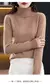 100% lã merino camisola de caxemira feminina camisola de malha gola alta manga na internet