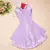 Mulheres sexy seda cetim noite vestido sem mangas camisola de renda sono plissad