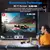 Horlat android 4k projetor 26000 lúmen 8k decodificar vídeo áudio home theate