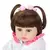BRASTOY Boneca Reborn Panda Menina 48cm Corpo de Silicone Vem Com Pelúcia - loja online