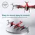 4DRC-V10 RC Mini Drone com Câmera HD, FPV Drones com WiFi, Quadcopter Profissio - ASHASTORE