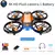 Novo v8 mini drone 6k 4k1080p câmera hd drones wifi fpv altura de pressão ar m na internet