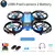 Novo v8 mini drone 6k 4k1080p câmera hd drones wifi fpv altura de pressão ar m - ASHASTORE