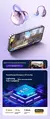 Imagem do Xiaomi premium fones de ouvido com display digital bluetooth 5.4 fones de ouvido