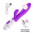 Coelho vibrador para mulher vagina g-ponto mamilo clitóris estimulador empurran - comprar online