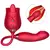 Vibrador lambendo para mulheres, Estimulador do mamilo do clitóris, Vibrador em