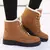 Botas femininas de pele quente botas de tornozelo para mulheres sapatos de inver - comprar online