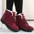 Botas femininas de pele quente botas de tornozelo para mulheres sapatos de inver na internet
