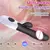 Coelho vibrador para mulher vagina g-ponto mamilo clitóris estimulador empurran