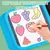 Livro apagável doodle para crianças brinquedos reutilizáveis almofadas de des - comprar online