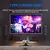Horlat android 4k projetor 26000 lúmen 8k decodificar vídeo áudio home theate - ASHASTORE
