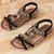 Sandálias femininas de alta qualidade sandálias de verão para mulher sapatos