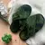 Pantufa Feminina Chinelo de Quarto Muito Confortável Verde Musgo