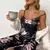 Pijamas femininos conjunto de pijama de duas peças conjunto de pijamas de seda - ASHASTORE