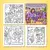 COZY GIRL & FRIENDS Livro para colorir com padrões ousados e fáceis para adult na internet