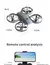 Novo v8 mini drone 6k 4k1080p câmera hd drones wifi fpv altura de pressão ar m - comprar online