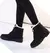 Imagem do Botas femininas de pele quente botas de tornozelo para mulheres sapatos de inver