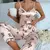 Pijamas femininos conjunto de pijama de duas peças conjunto de pijamas de seda