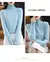 100% lã merino camisola de caxemira feminina camisola de malha gola alta manga - loja online