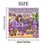 COZY GIRL & FRIENDS Livro para colorir com padrões ousados e fáceis para adult - ASHASTORE