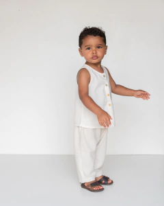 BLUSA LEVE LINHO NATURAL - oli.O