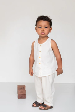 BLUSA LEVE LINHO NATURAL - loja online