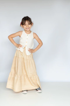 BLUSA LEVE LINHO NATURAL - comprar online