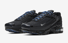 Nike Air Max Plus 3 "Triple Black Blue" - Kit Brasileiro