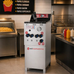 Freidora Industrial 10 Litros Sol Real Triple Inyección - comprar online