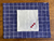Kit de 2 jogos americanos + 2 guardanapos dengo azul