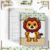 Caderno A5 Leãozinho - comprar online