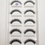 Cartela de Cílios Postiços 5 Pares - S-02