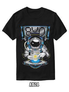 Astronauta Remera 100% Algodón Premium