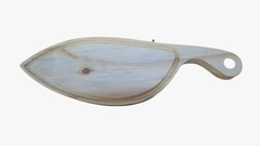 tabla con forma de madera de pino 13x34cm