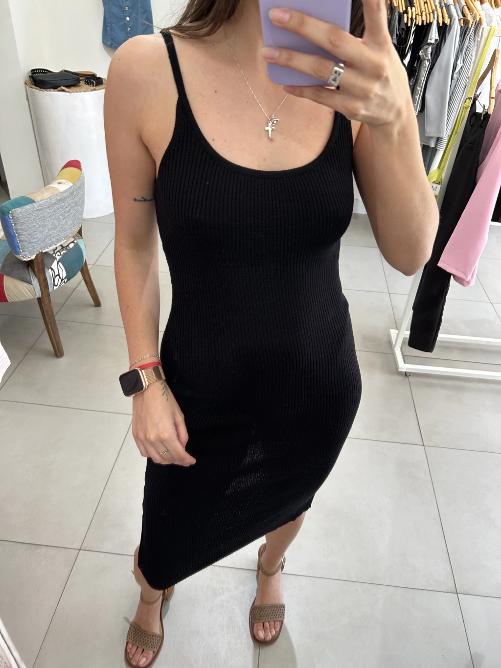 Vestido tejido