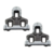 Taquinho SC-RSL11 Preto e Cinza Para Pedal SPD-SL